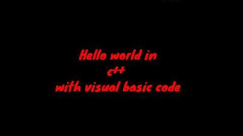 hello world in c++ program visual studio code #shorts