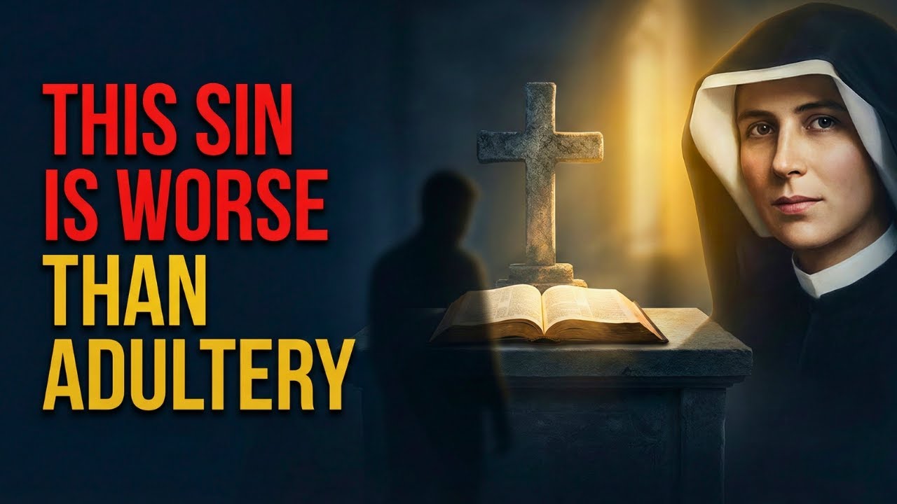 ВНИМАНИЕ: Этот безобидный грех ОПАСНЕЕ, чем прелюбодеяние — Святая Фаустина