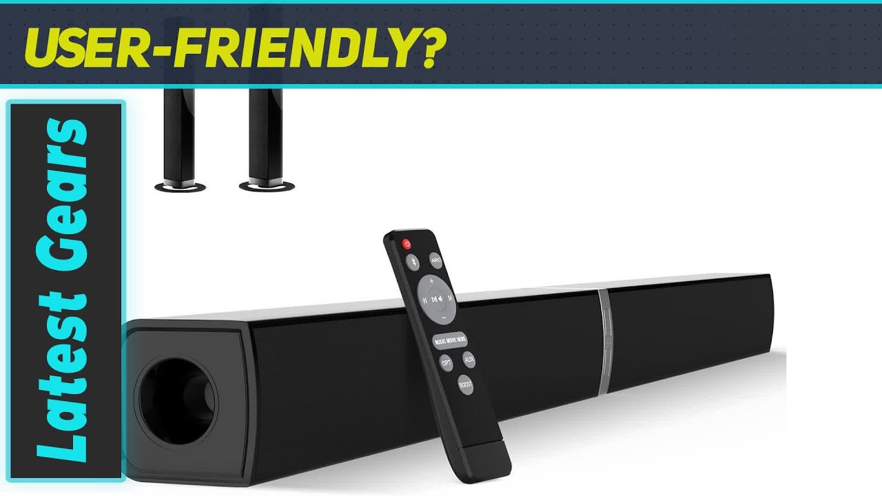 Immersive Audio Unleashed MZEIBO TV Sound Bar Review! YouTube