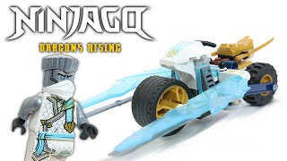 LEGO Ninjago 71816 Zane's Ice Motorcycle Review! (Cool, in an ice way)