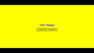 how to create Background &  Text Change by JavaScript | html | CSS