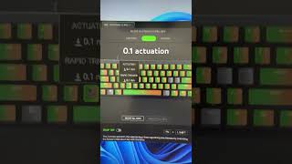 Razer huntsman v3 pro mini.  #keyboard #razer #gaming screenshot 4