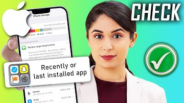 How to check recently or last installed app on iPhone 2024 [ update ]