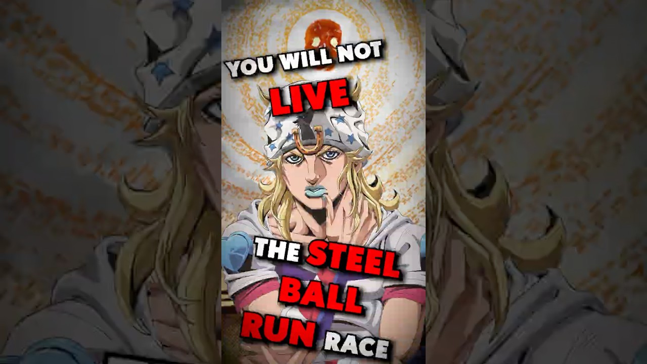 You would NEVER BEAT the Steel Ball Run race #jojo