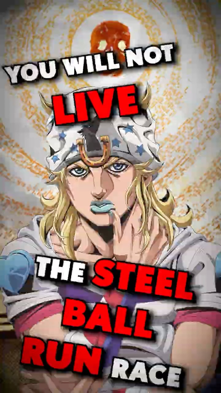 You would NEVER BEAT the Steel Ball Run race #jojo