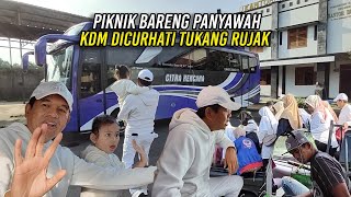 PIKNIK BARENG PENYAWAH | KDM DICURHARTI TUKANG RUJAK | 2 BULAN TAK PULKAM KE TASIK