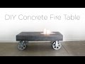 DIY Concrete FireTable DIY Concrete FireTable