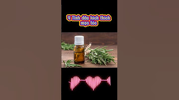 Tinh dầu giúp kích thích mọc tóc, #rungtoc #hoidau #tocthua