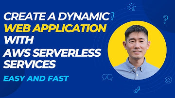 Create a dynamic website application using only AWS serverless services