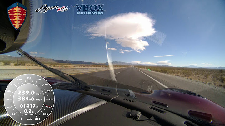 Koenigsegg Sets the 0-400-0 World Record