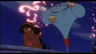 Aladdin and The King Of Thieves - Genie Cheers Up Jasmine