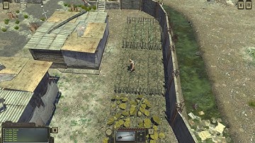 AtomRPG - Otradnoye help old man harvest his crops.
