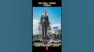 Hướng dẫn tạo Ảnh và Video bức tượng công trình đang thi công