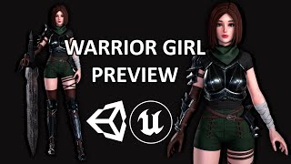 Warrior Girl | GAME READY | Preview