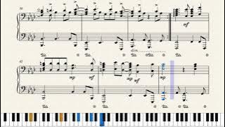 Cigarettes After Sex - K. (piano cover)   sheets