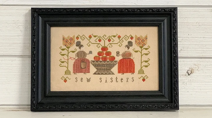 Flosstube #7 - My stitchy guest Kristie from Cross...