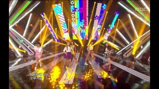 120623 [HD] Wonder Girls - Like this, 원더걸스 - 라이크 디스, Music Core