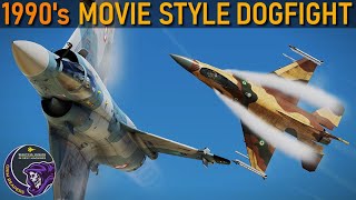 Flight Of The Black Angel(1991): Final Dogfight Scene | Reenactment