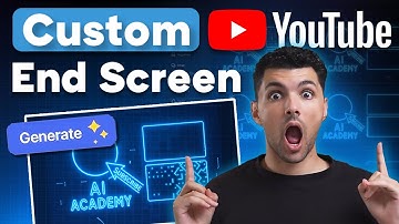 How to Create a YouTube End Screen with AI | MidJourney + ChatGPT Tutorial