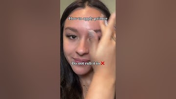How to apply primer! #primer #makeuphacks #IPSY