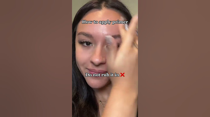 How to apply primer! #primer #makeuphacks #IPSY