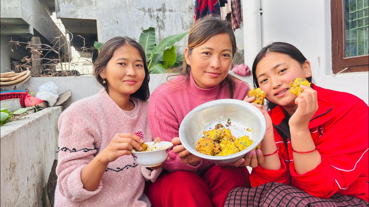 Aalu pakaude banayerw khadai hami😜