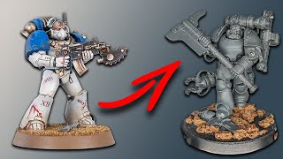 Painting my Horus Heresy Techmarine as a World Eater