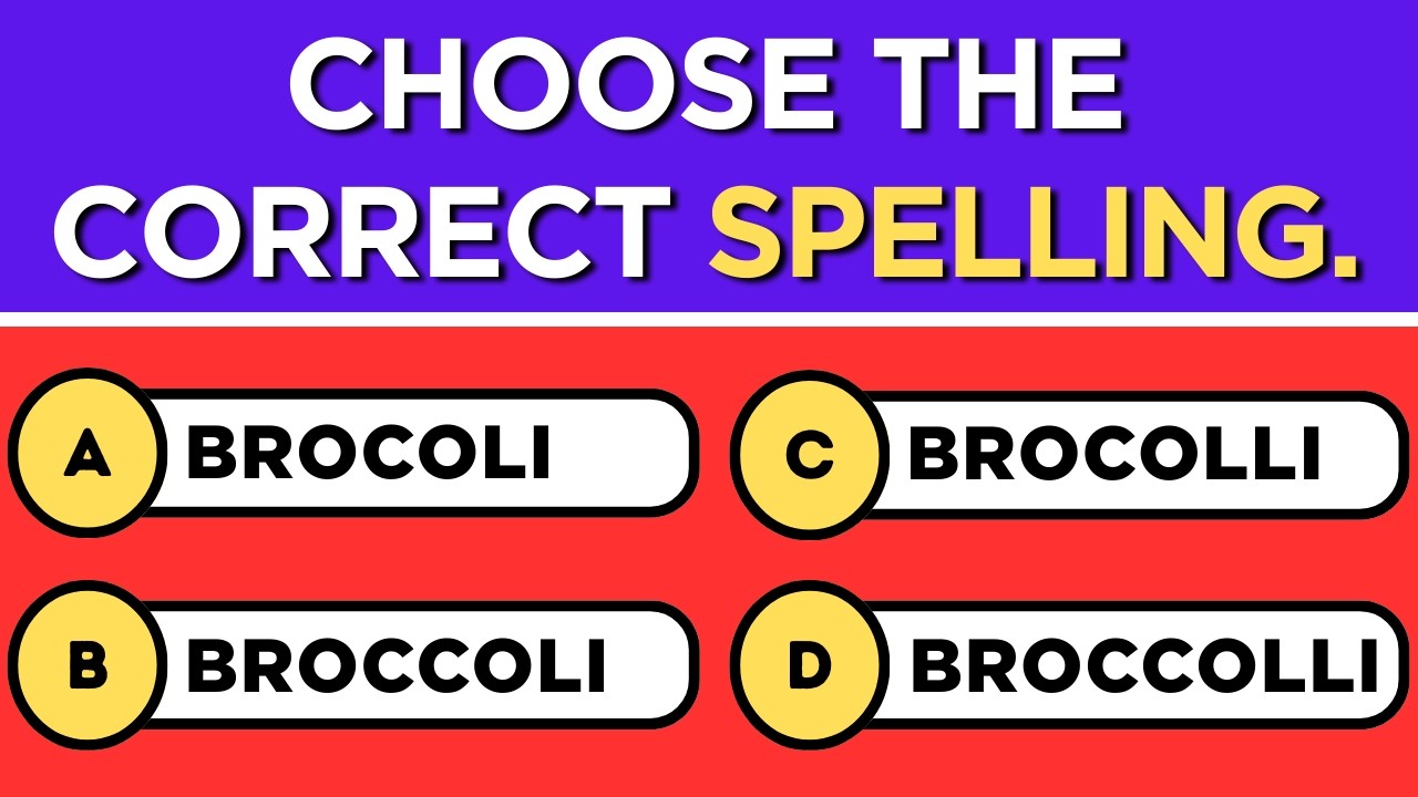 How Good Is Your Spelling? 📝 Take This 30-Question Test! 🧠