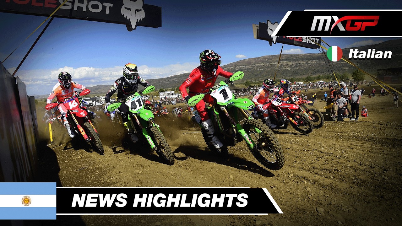 News Highlights in Italiano | 2026 YPF MXGP of Argentina