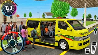 New City VAN Driving 3D 2026: Real Local Mini Coach Driving Simulator Passenger! Android Gameplay