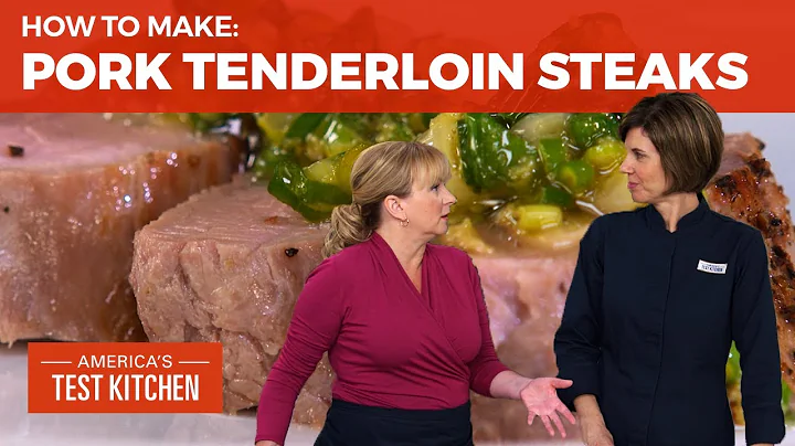 How to Make Perfect Pan-Seared Pork Tenderloin Steaks with Scallion-Ginger Salsa