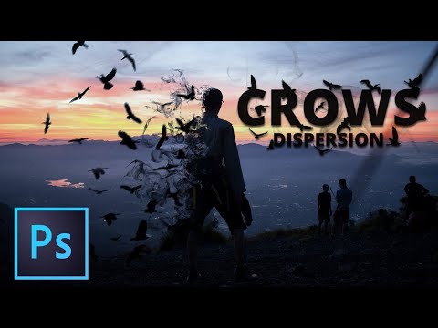 Cara Membuat Crow Dispersion Effect - Tutorial Photoshop Bahasa Indonesia