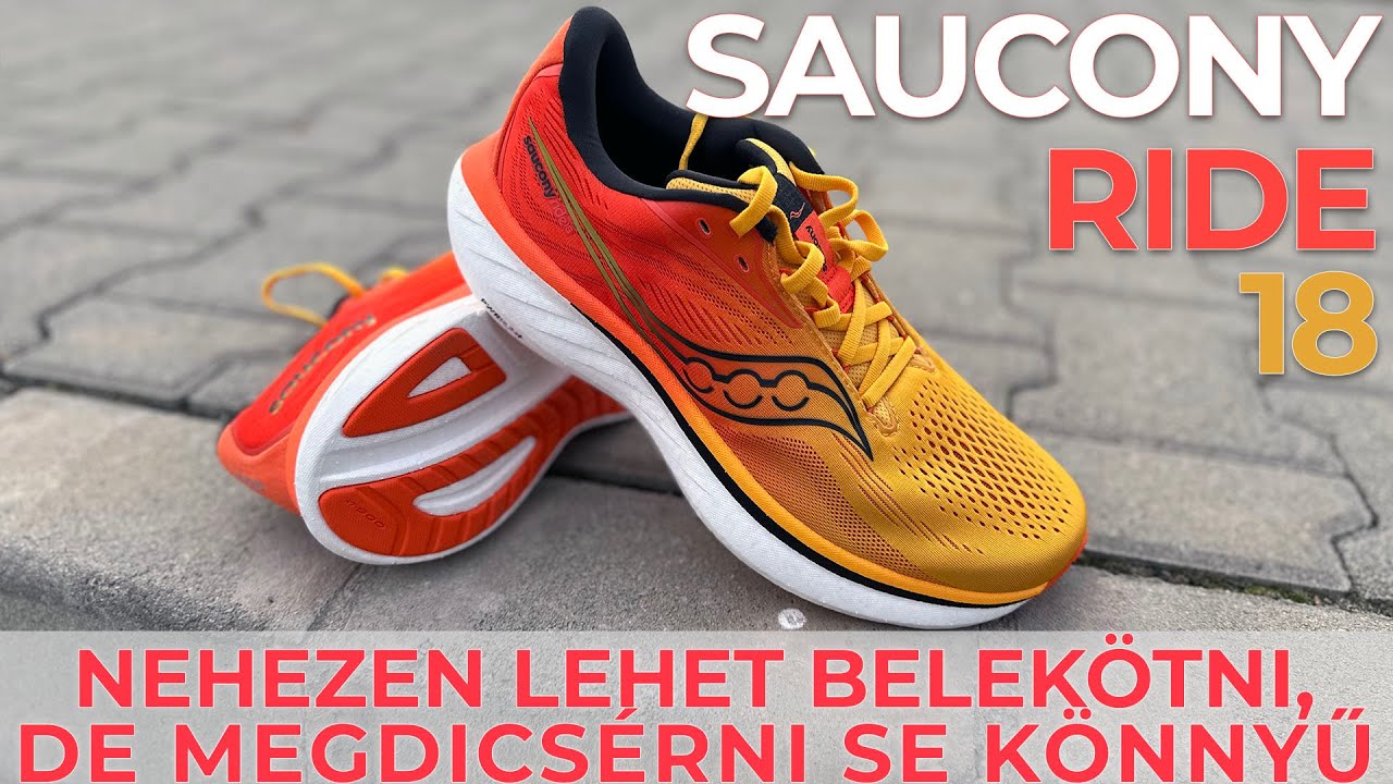 video Saucony Ride 18 futócipő