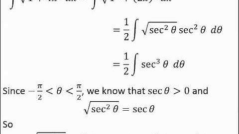 8.4 Trigonometric Substitutions Part 3