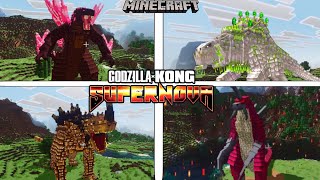 Godzilla X Kong Supernova addon !!?!! 😱 | Minecraft | download link | Zhasian screenshot 3