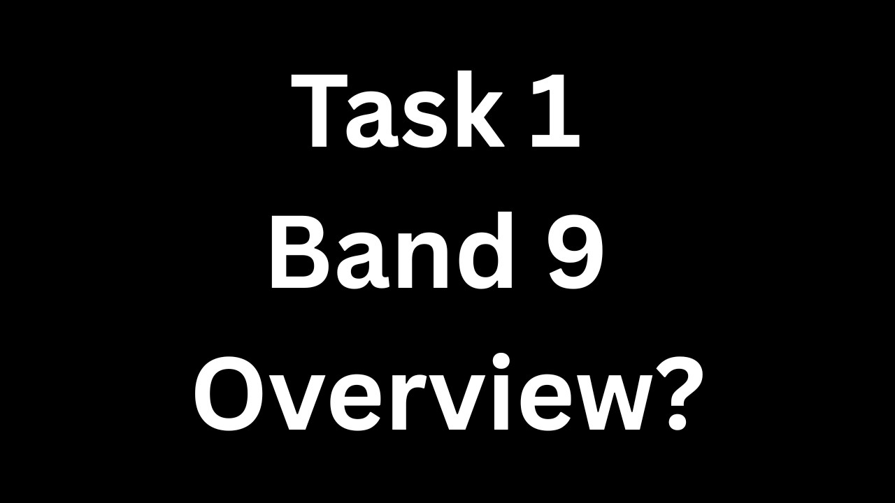 ODDIY TEXNIKA! LEKIN TASK 1 WRITING 1+ BANDGA SAKRAYDI...