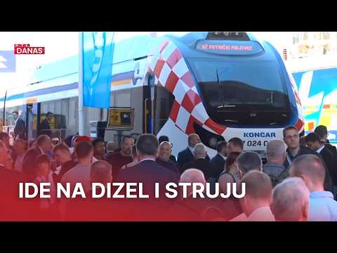 Pogledajte kako izgleda moderni hrvatski vlak - Predstavljen je u Berlinu | RTL Danas