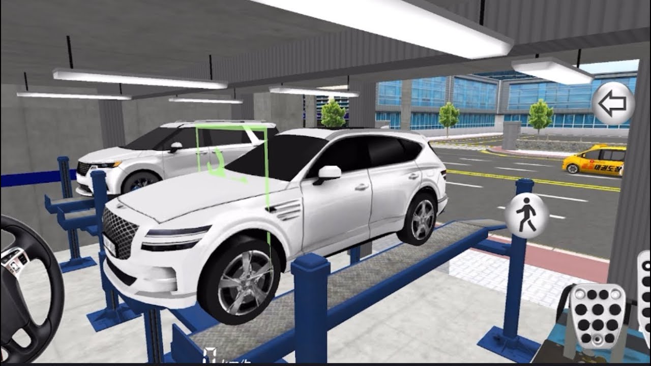 New Rexton SUV car in Auto Repair Shop Funny Driver || 3D Driving Class Simulator || iOS Game 