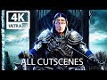 Shadow of mordor the bright lord dlc all cutscenes game movie 4k 60fps ultra