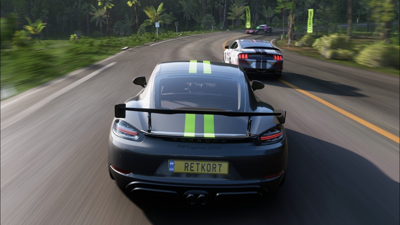 Forza Horizon 5 | Porsche 718 Cayman GTS - Reversed Goliath Chill Drive