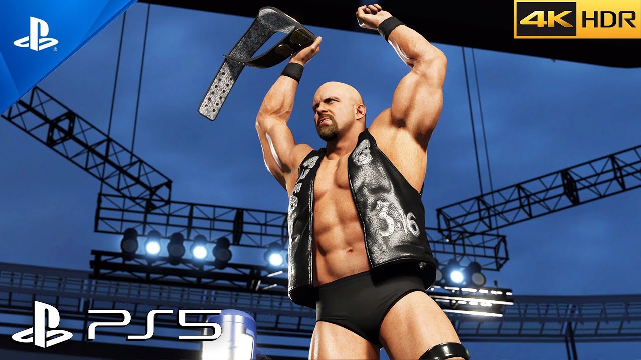 Stone Cold Vs Razor Ramon (PS5) STONE COLD STEVE AUSTIN fights RAZOR RAMON at WRESTLEMANIA ...