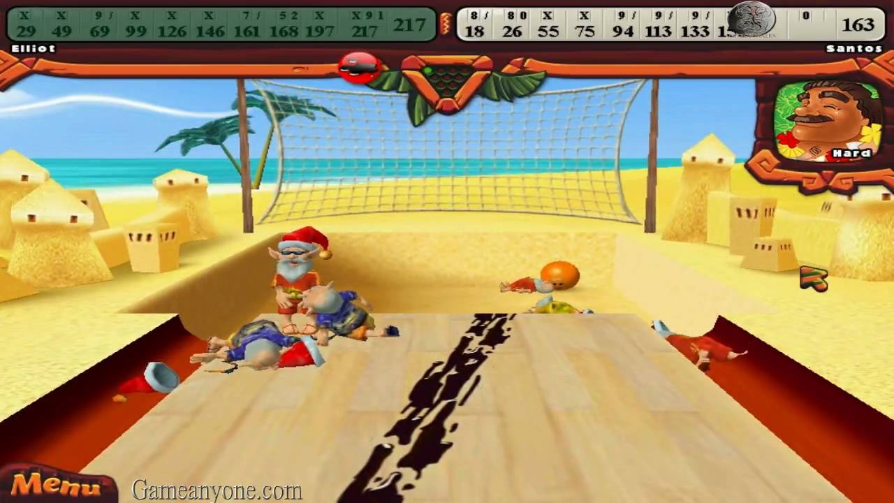 all Lets Play Elf Bowling - Hawaiian Vacation Part 1 - 8 by NitroBurnerX 