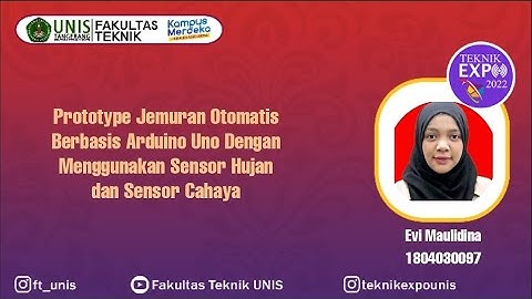 Prototype Jemuran Otomatis Berbasis Arduino Uno Dengan Menggunakan Sensor Hujan dan Sensor Cahaya