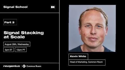 Part 3: Signal School – Signal Stacking at Scale