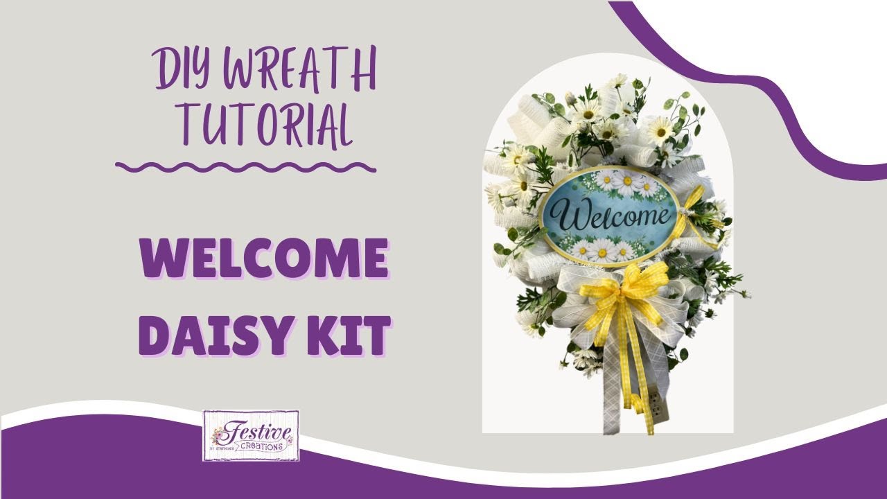 How to make an oval wreath.