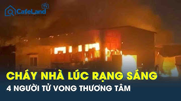 Hà Nội: Ngọn lửa bốc lên ngùn ngụt bao trùm ngôi nhà, gia đình 4 người tử vong thương tâm