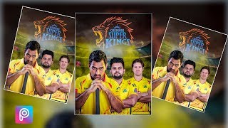 IPL photo editing 2019//CSK photo editing screenshot 4