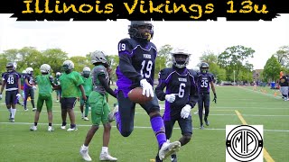 Illinois Vikings 13u vs North Lawndale Eagles #mptv #exclusiveinterviews #youthfootball