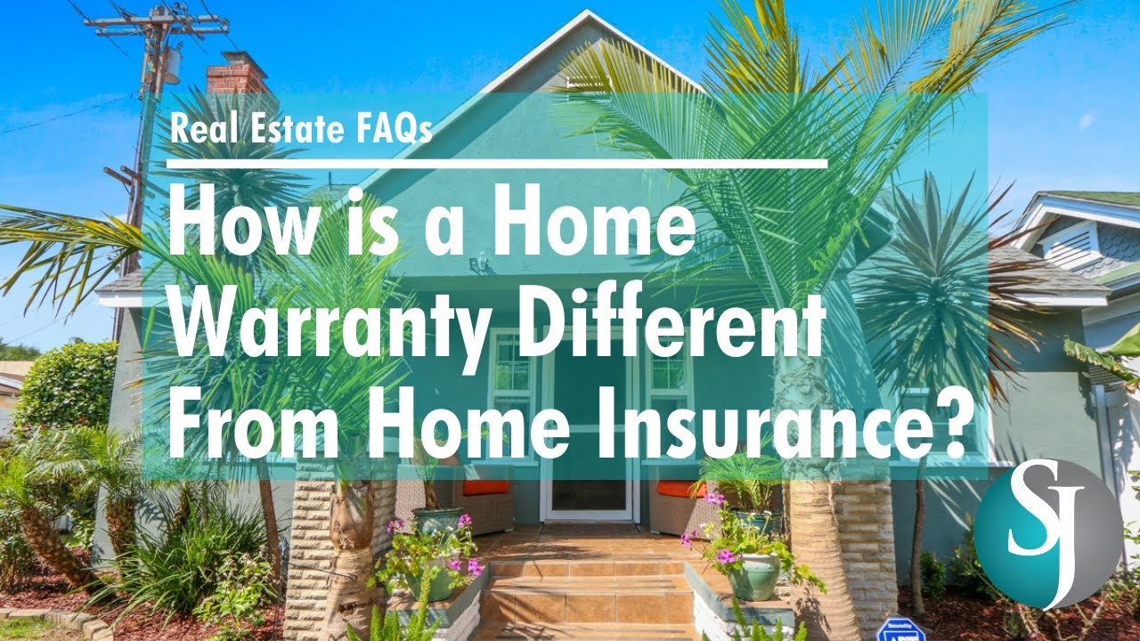 How is a home warranty different from home insurance? YouTube