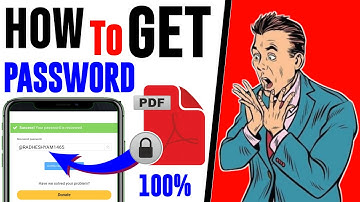 How to unlock PDF without Password | How to Recover PDF Password